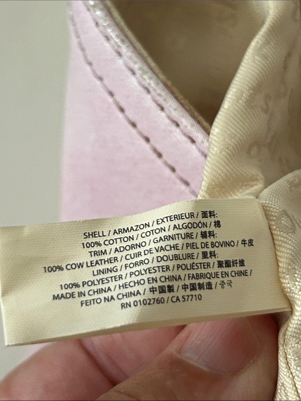 kate spade Ooh La La Pink Leather Illustrated Tote Bag Boho Rare Only $100!!! - Picture 16 of 16